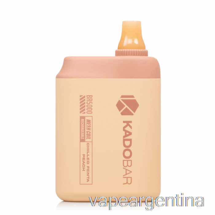 Kado Bar Br5000 Vape Fenta Melocotón Desechable Refrigerado Descartable